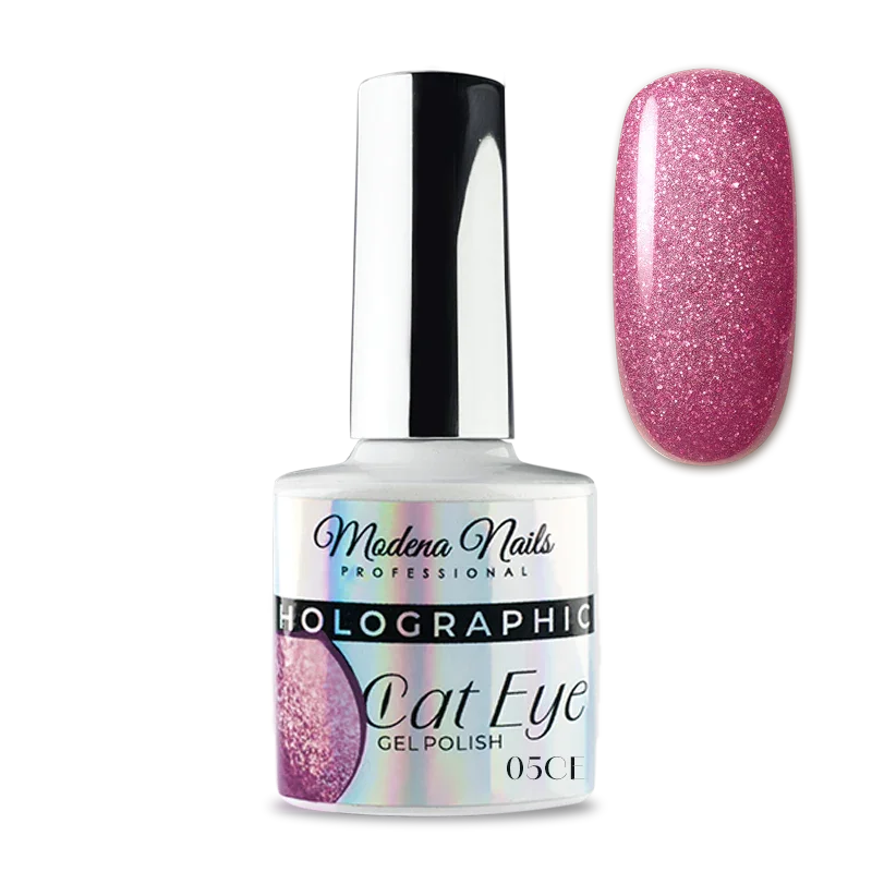 Lakier Hybrydowy Holographic Cat Eye - 05 CE - Modena Nails