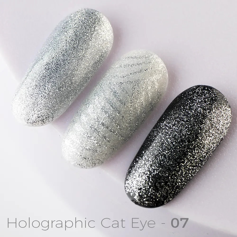 Lakier Hybrydowy Holographic Cat Eye - 07 CE - Modena Nails
