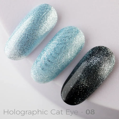 Lakier Hybrydowy Holographic Cat Eye - 08 CE - Modena Nails