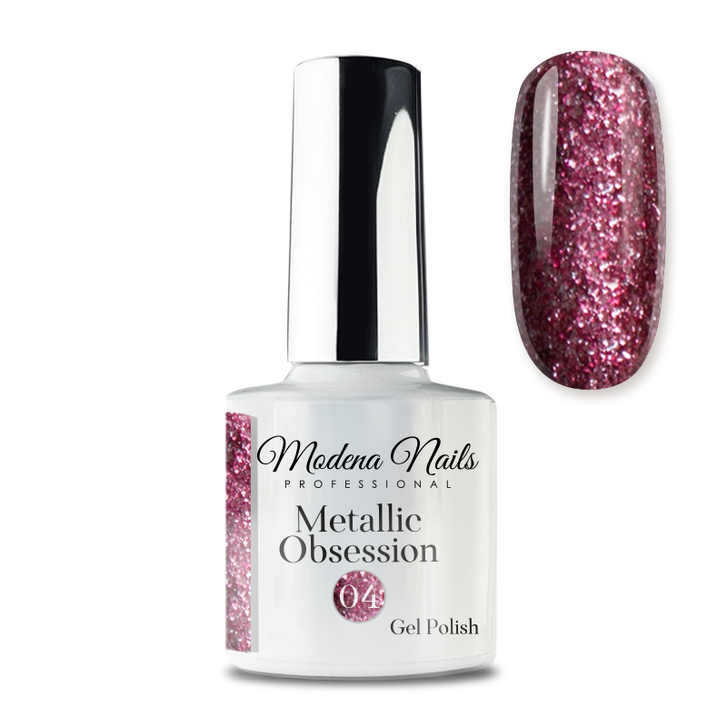 Lakier Hybrydowy Metallic Obsession 7,3ml 04 - Modena Nails