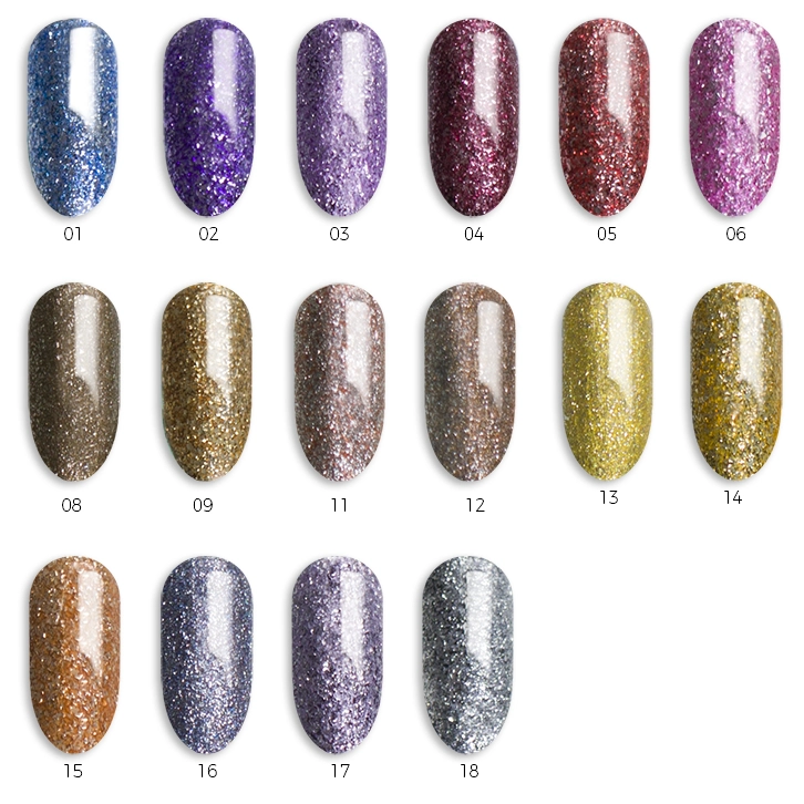 Lakier Hybrydowy Metallic Obsession 7,3ml 08 - Modena Nails Shop