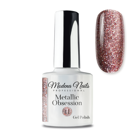 Lakier Hybrydowy Metallic Obsession 7,3ml 11 - Modena Nails