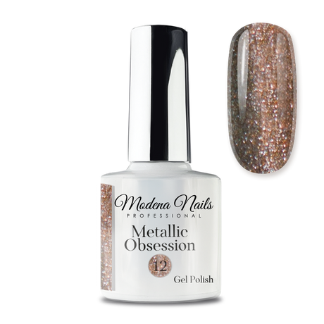 Lakier Hybrydowy Metallic Obsession 7,3ml 12 - Modena Nails