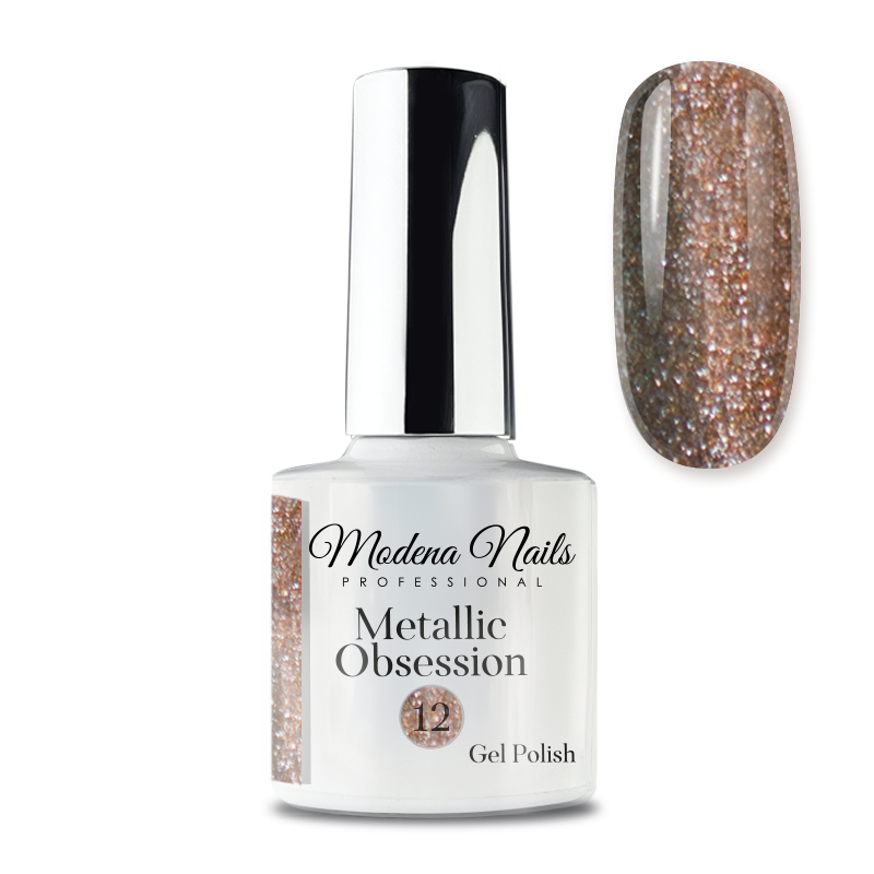 Lakier Hybrydowy Metallic Obsession 7,3ml 12 - Modena Nails