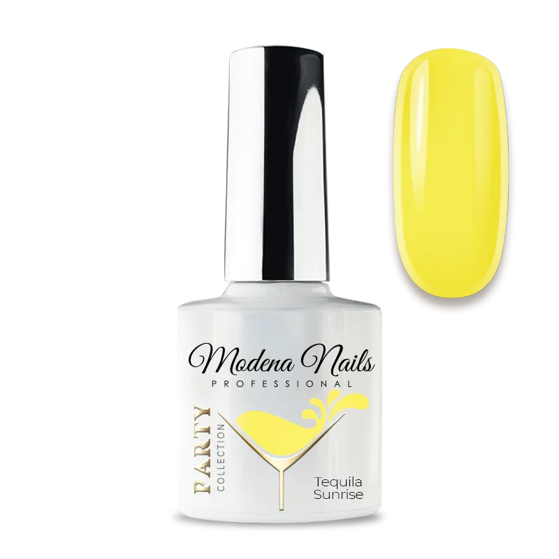 Lakier Hybrydowy Party Collection 7,3ml-Tequila Sunrise - Modena Nails