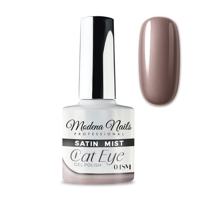 Lakier Hybrydowy Satin Mist Cat Eye - 04 SM - Modena Nails