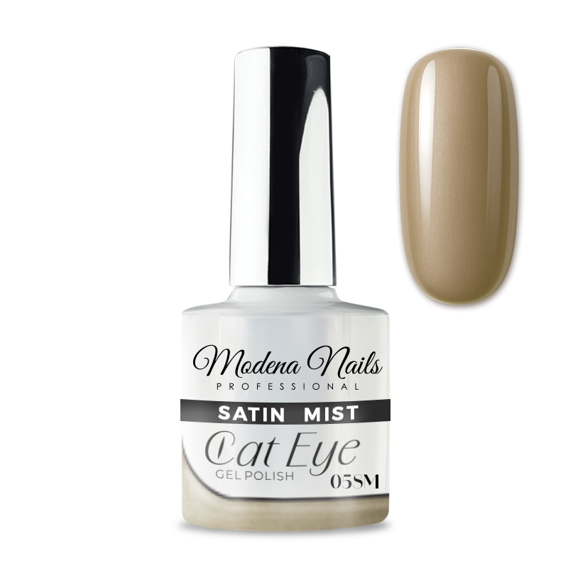 Lakier Hybrydowy Satin Mist Cat Eye - 05 SM - Modena Nails