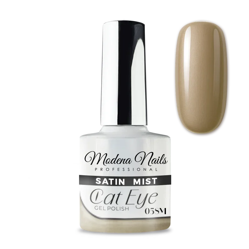 Lakier Hybrydowy Satin Mist Cat Eye - 05 SM - Modena Nails