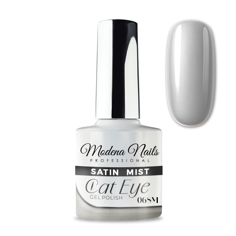 Lakier Hybrydowy Satin Mist Cat Eye - 06 SM - Modena Nails