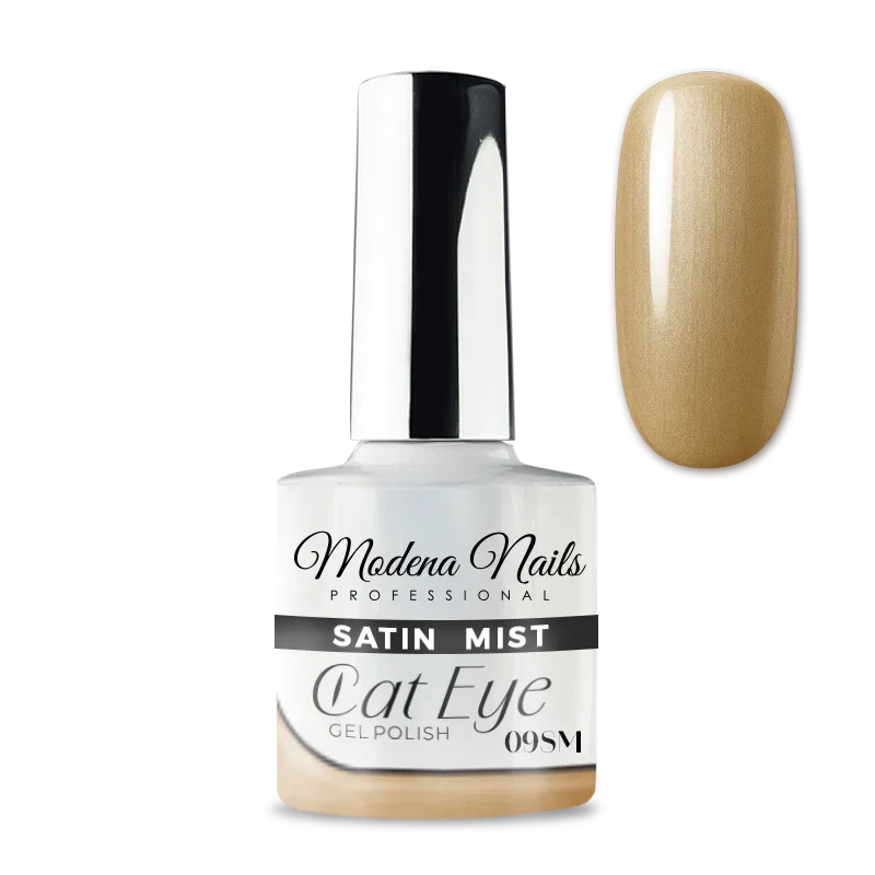 Lakier Hybrydowy Satin Mist Cat Eye - 09 SM - Modena Nails