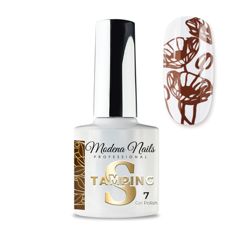 Lakier Hybrydowy Stamping 7,3ml - 7 - Modena Nails