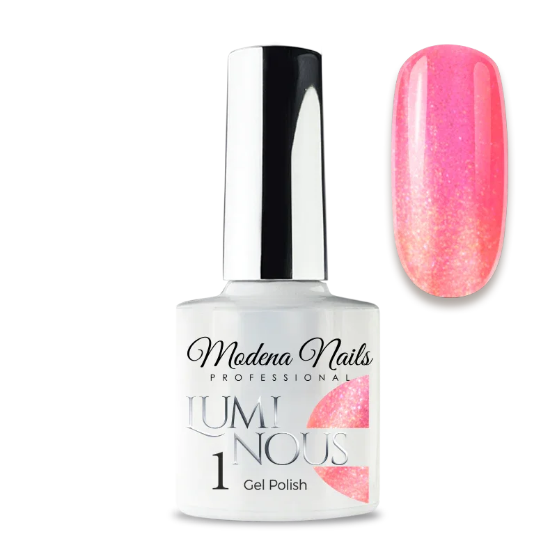 Lakier hybrydowy Luminous 7,3ml - 01 - Modena Nails