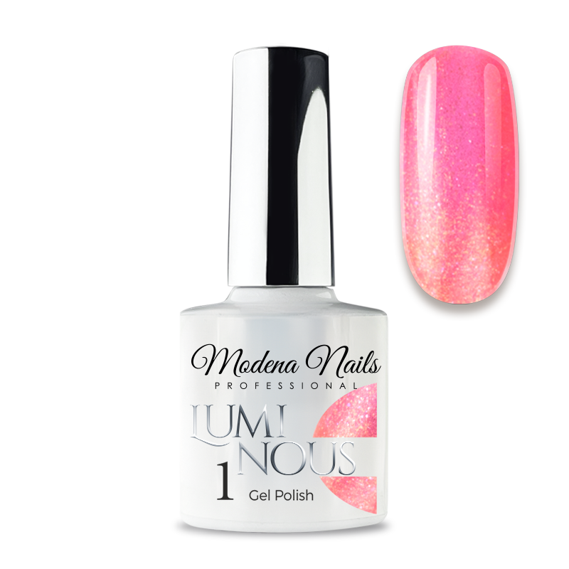 Lakier hybrydowy Luminous 7,3ml - 01 - Modena Nails Shop