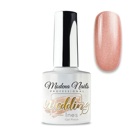 Lakier hybrydowy Wedding 7,3ml - Ines - Modena Nails Shop