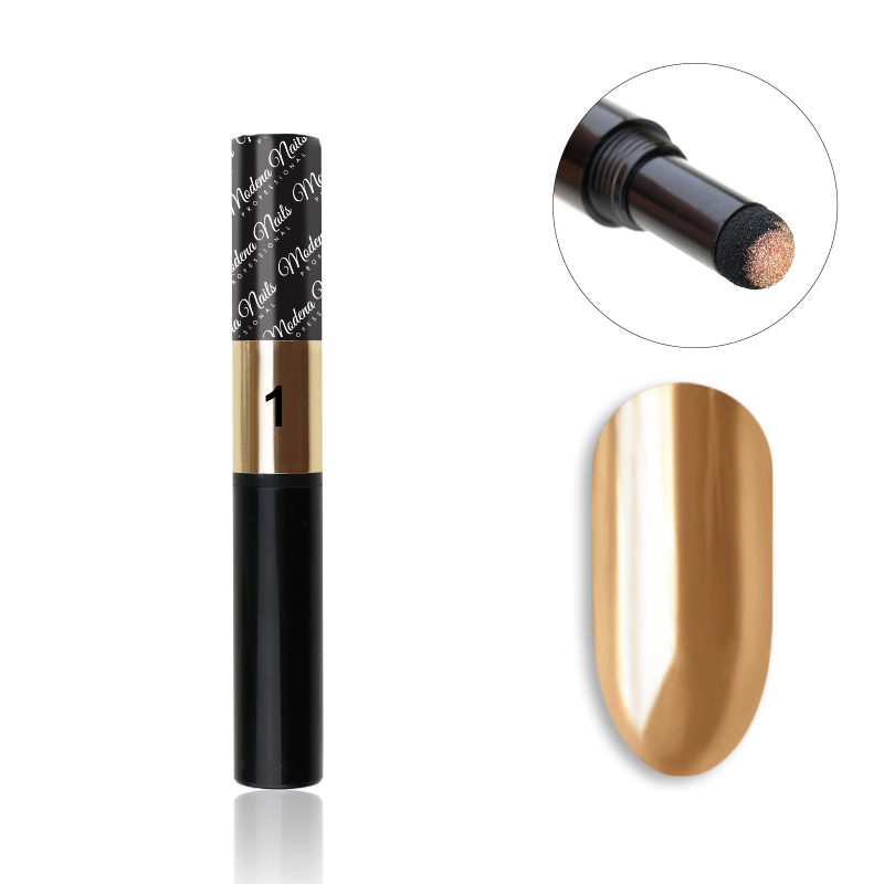 Let's Shine Powder Pen - 01 - Modena Nails