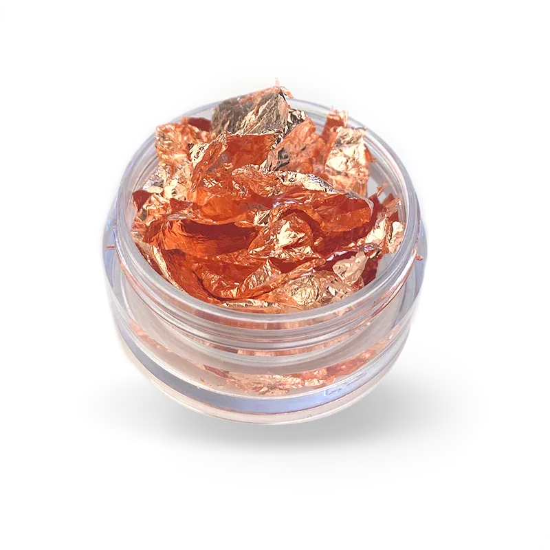 Metaliczne płatki do zdobień - Modena Nails