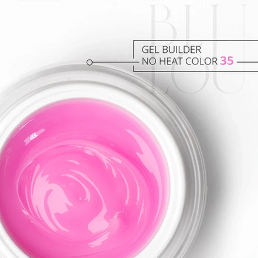 Żel budujący NO HEAT COLOR 15ml - 35