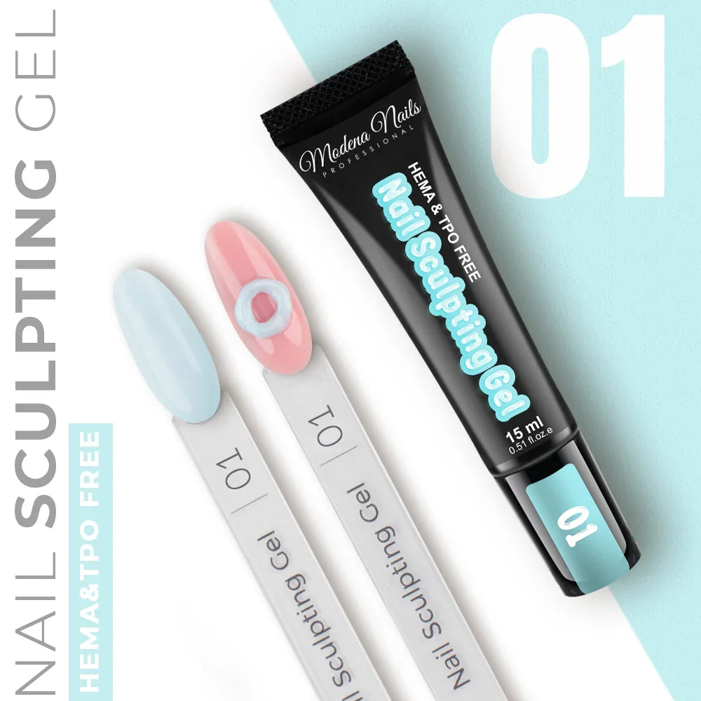 Nail Sculpting Gel 15ml - 01 - Modena Nails Shop