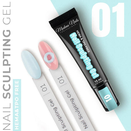 Nail Sculpting Gel 15ml - 01 - Modena Nails Shop