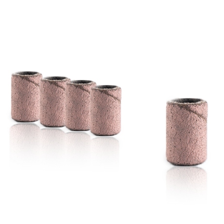 Nakładki ścierne LIGHT PINK 10 sztuk - GR 180 - Modena Nails Shop