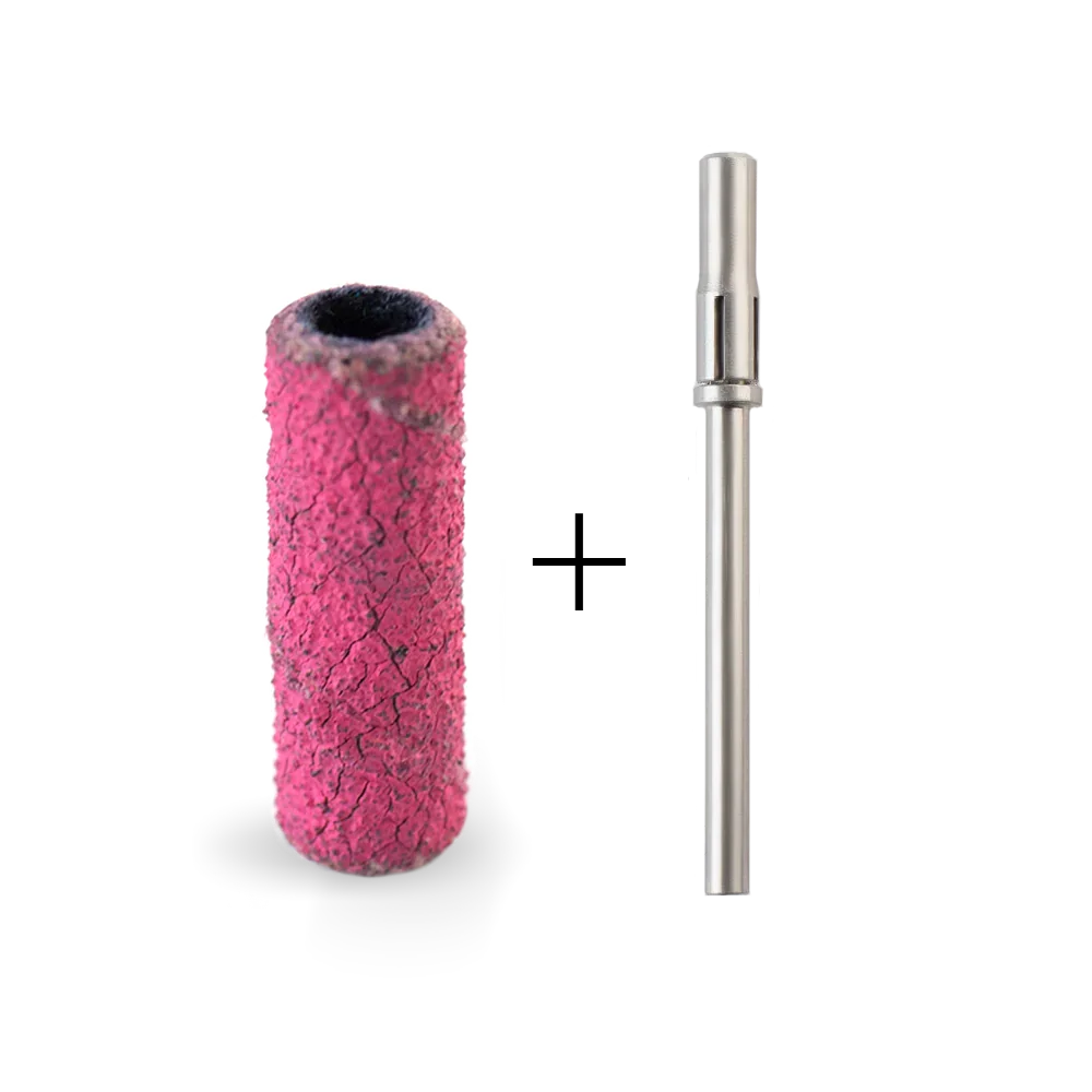 Nakładki ścierne MINI #180 + Mandrel - 50 sztuk - Modena Nails Shop