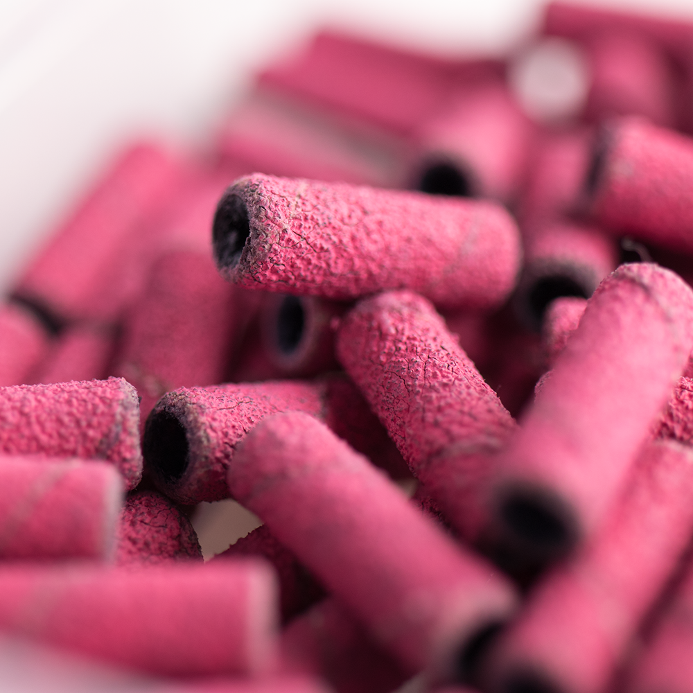 Nakładki ścierne MINI #180 + Mandrel - 50 sztuk - Modena Nails Shop