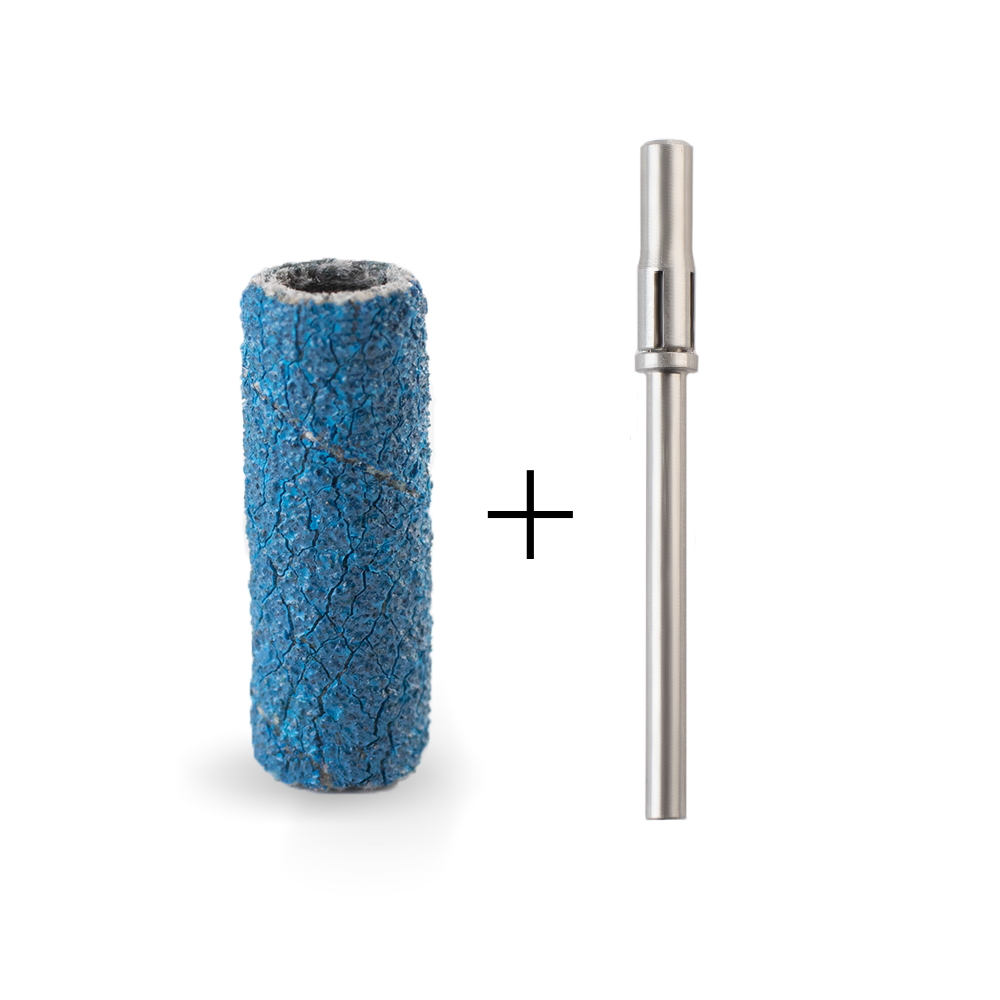 Nakładki ścierne MINI #240 + Mandrel - 50 sztuk - Modena Nails Shop