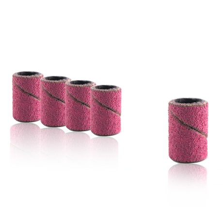 Nakładki ścierne PINK 10 sztuk - Modena Nails Shop