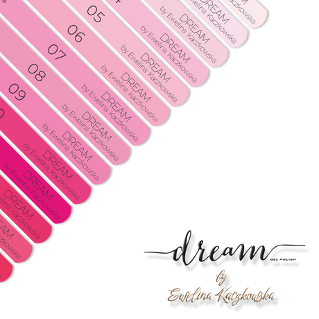Naklejki Na Wzorniki - DREAM by Ewelina Kaczkowska - Modena Nails