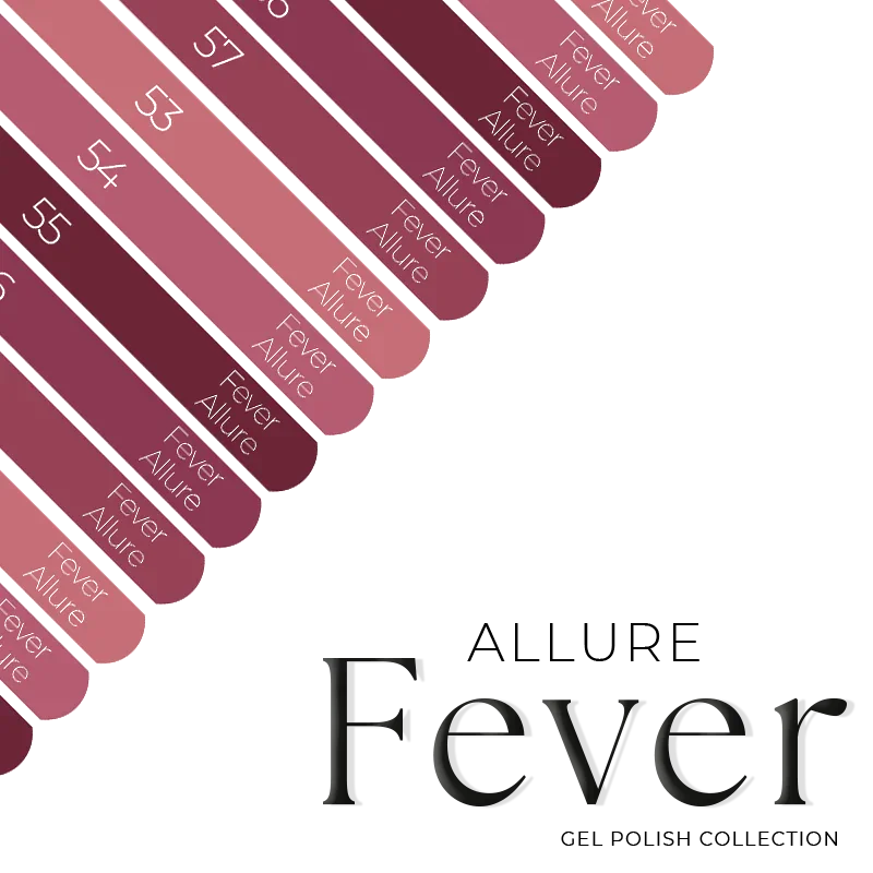 Naklejki Na Wzorniki - Fever collection ALLURE 53-57 - Modena Nails