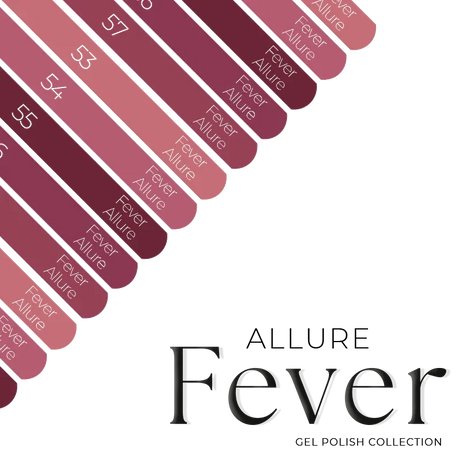Naklejki Na Wzorniki - Fever collection ALLURE 53-57 - Modena Nails