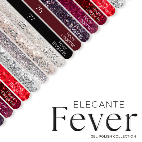 Naklejki Na Wzorniki - Fever collection ELEGANTE 68-77 - Modena Nails Shop