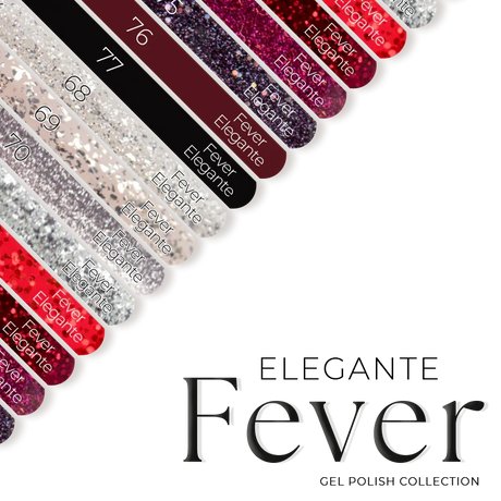 Naklejki Na Wzorniki - Fever collection ELEGANTE 68-77 - Modena Nails Shop