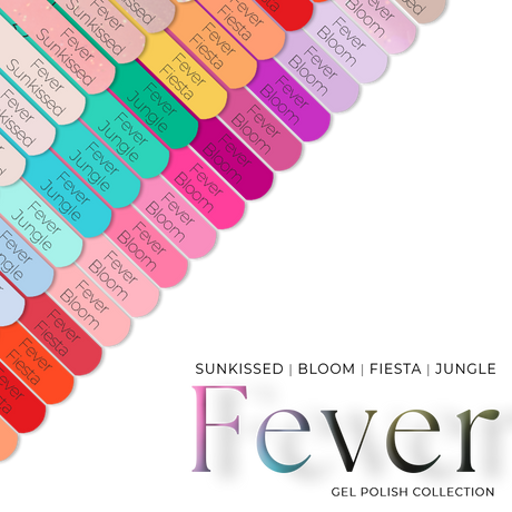 Naklejki Na Wzorniki - Fever collection - Modena Nails