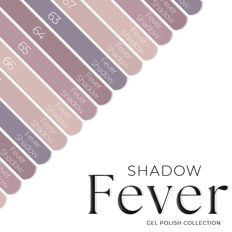 Naklejki Na Wzorniki - Fever collection SHADOW 63-67 - Modena Nails