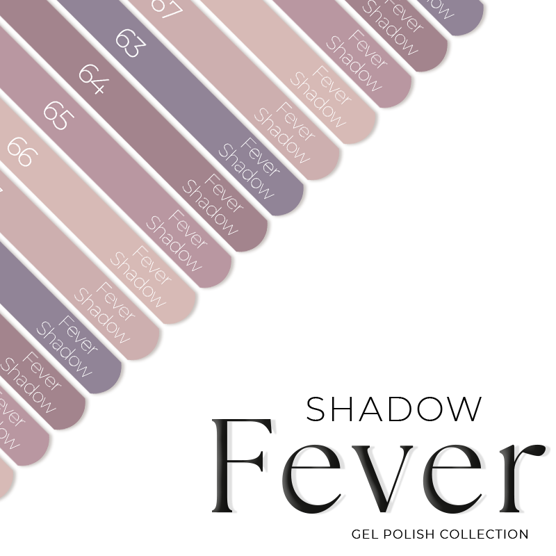 Naklejki Na Wzorniki - Fever collection SHADOW 63-67 - Modena Nails Shop