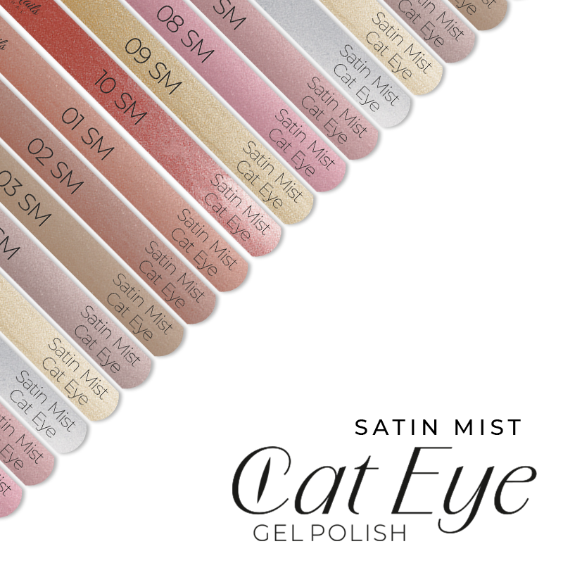 Naklejki Na Wzorniki - Satin Mist Cat Eye - Modena Nails Shop
