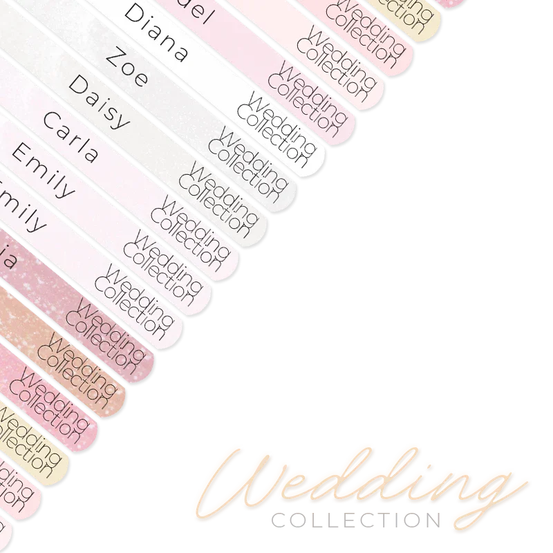 Naklejki Na Wzorniki - Wedding Collection - Modena Nails Shop