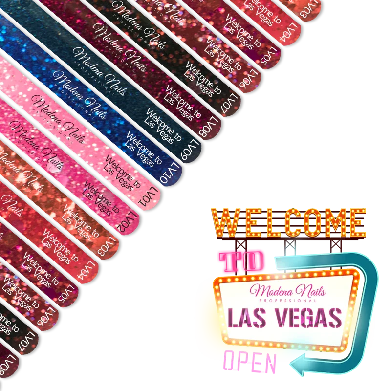 Naklejki Na Wzorniki - Welcome to Las Vegas - Modena Nails