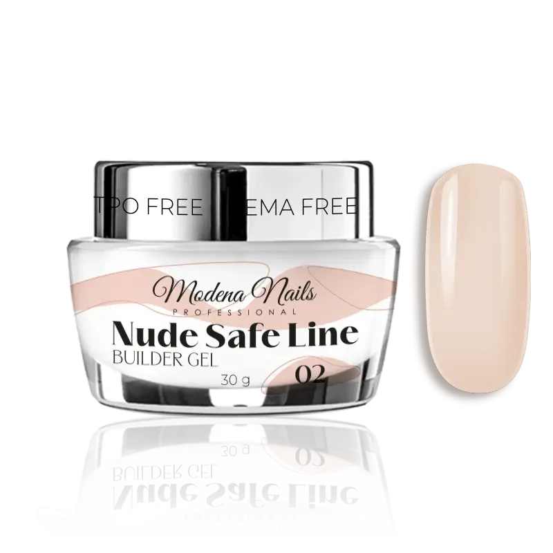 Nude SAFE LINE Builder Gel - 02 - Modena Nails