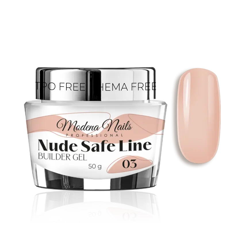 Nude SAFE LINE Builder Gel - 03 - Modena Nails