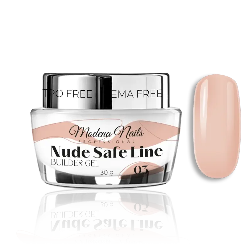 Nude SAFE LINE Builder Gel - 03 - Modena Nails