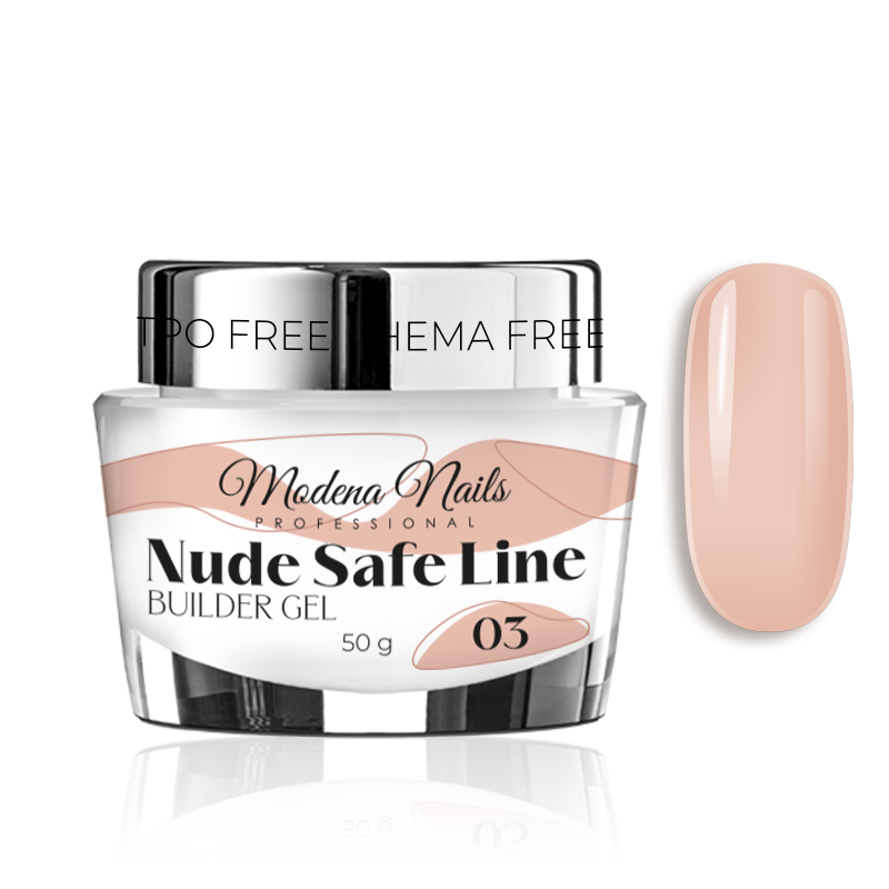 Nude SAFE LINE Builder Gel - 03 - Modena Nails Shop