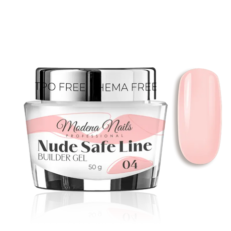 Nude SAFE LINE Builder Gel - 04 - Modena Nails
