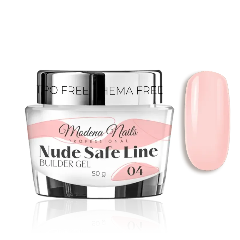 Nude SAFE LINE Builder Gel - 04 - Modena Nails