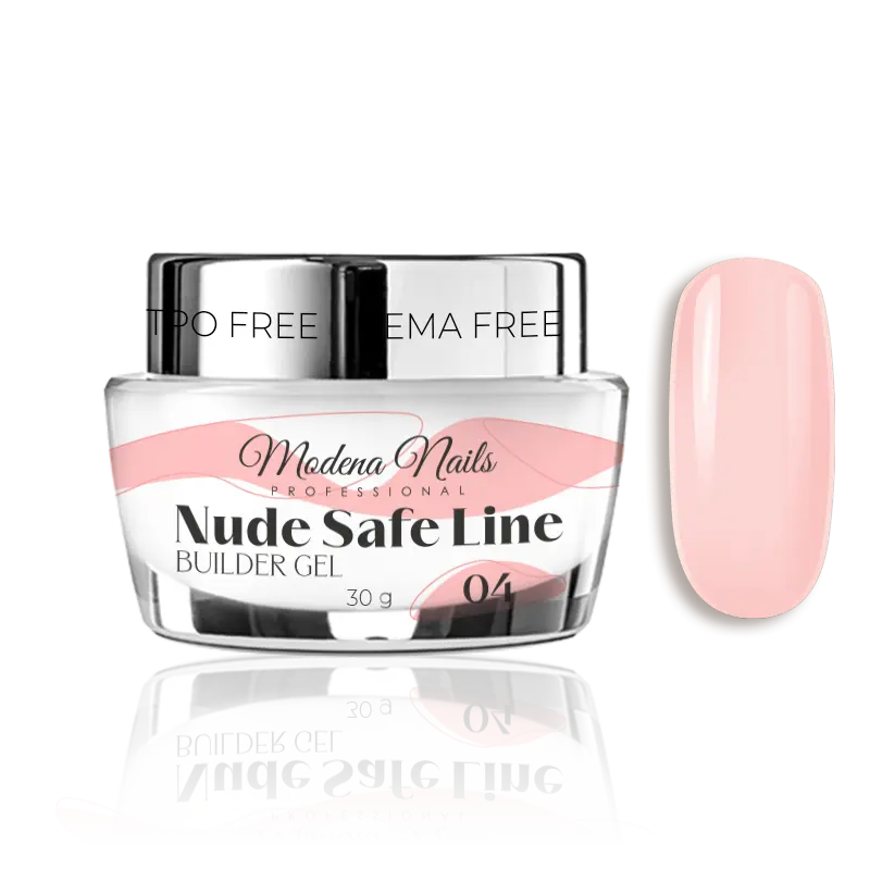 Nude SAFE LINE Builder Gel - 04 - Modena Nails