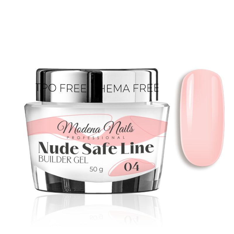 Nude SAFE LINE Builder Gel - 04 - Modena Nails Shop