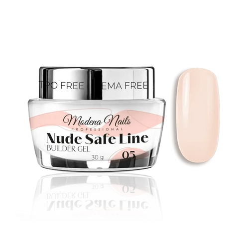 Nude SAFE LINE Builder Gel - 05 - Modena Nails