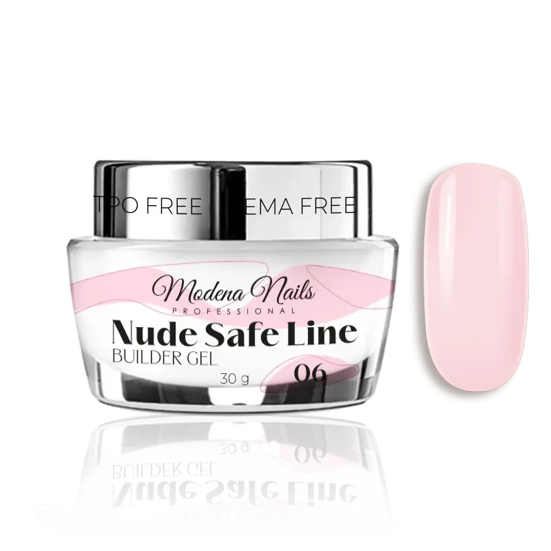 Nude SAFE LINE Builder Gel - 06 - Modena Nails