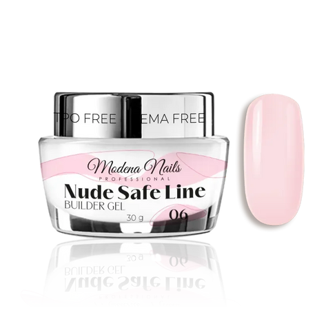 Nude SAFE LINE Builder Gel - 06 - Modena Nails